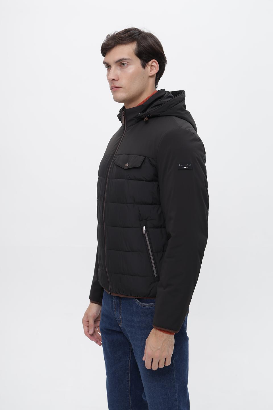 Куртка Bugatti стеганая чёрная