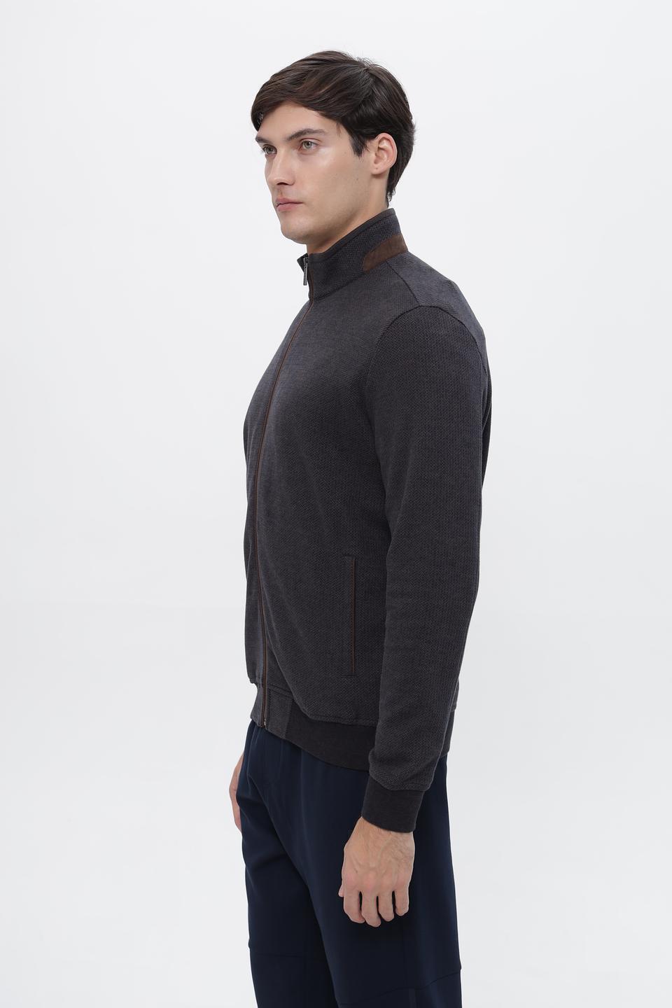 Кардиган Bugatti серый