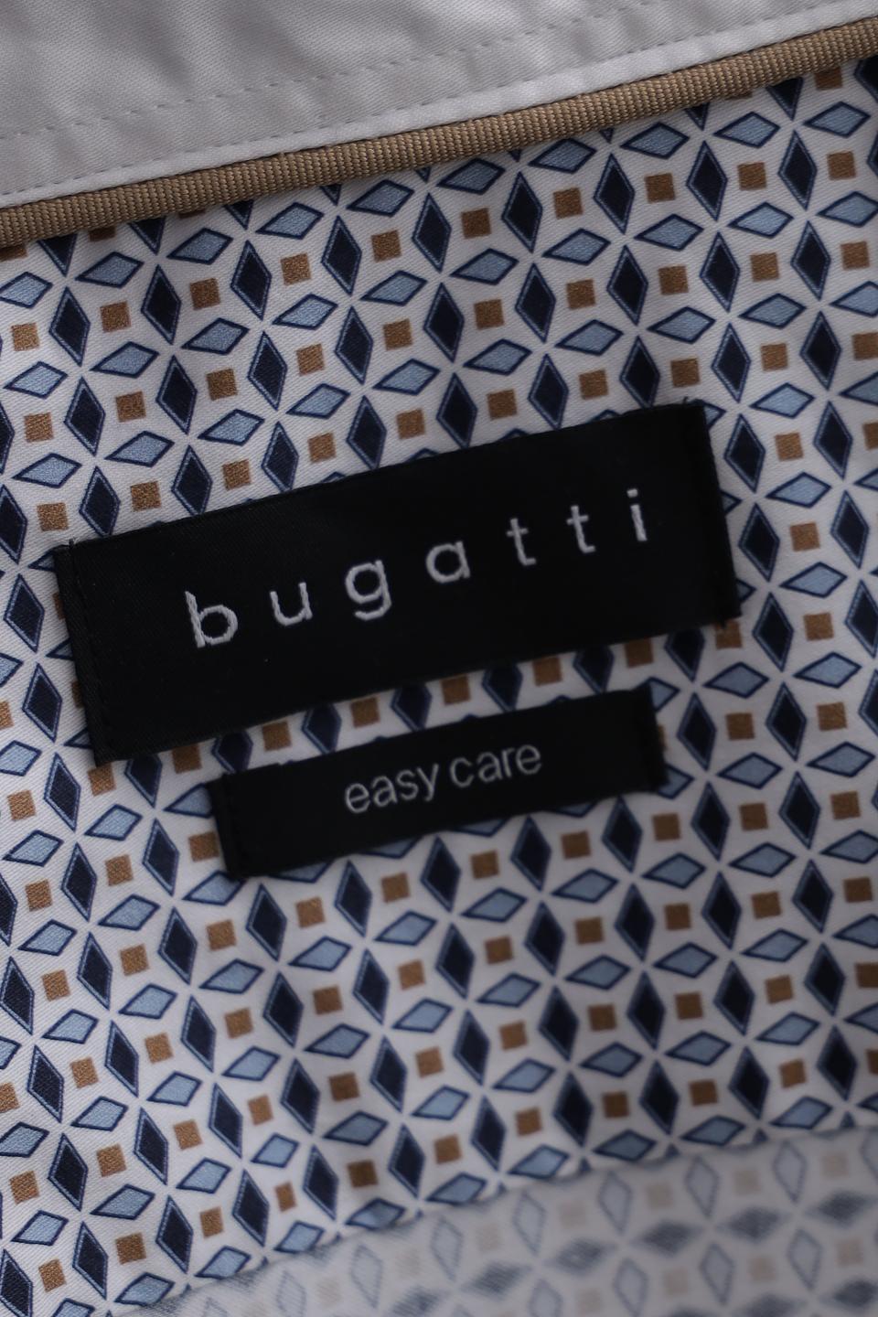 Рубашка Bugatti с принтом