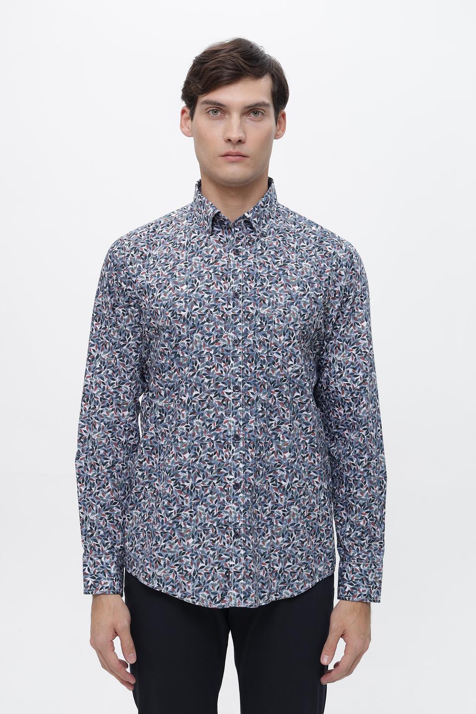 Рубашка Casa Moda с принтом