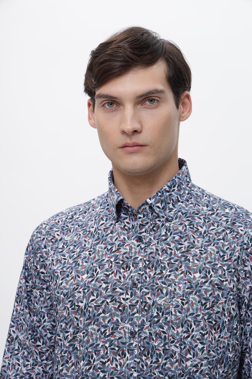 Рубашка Casa Moda с принтом