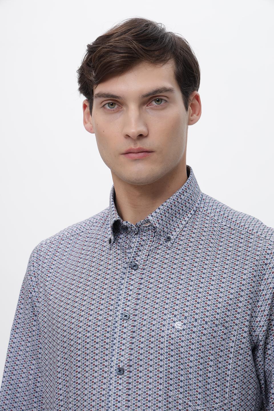 Рубашка Casa Moda с принтом