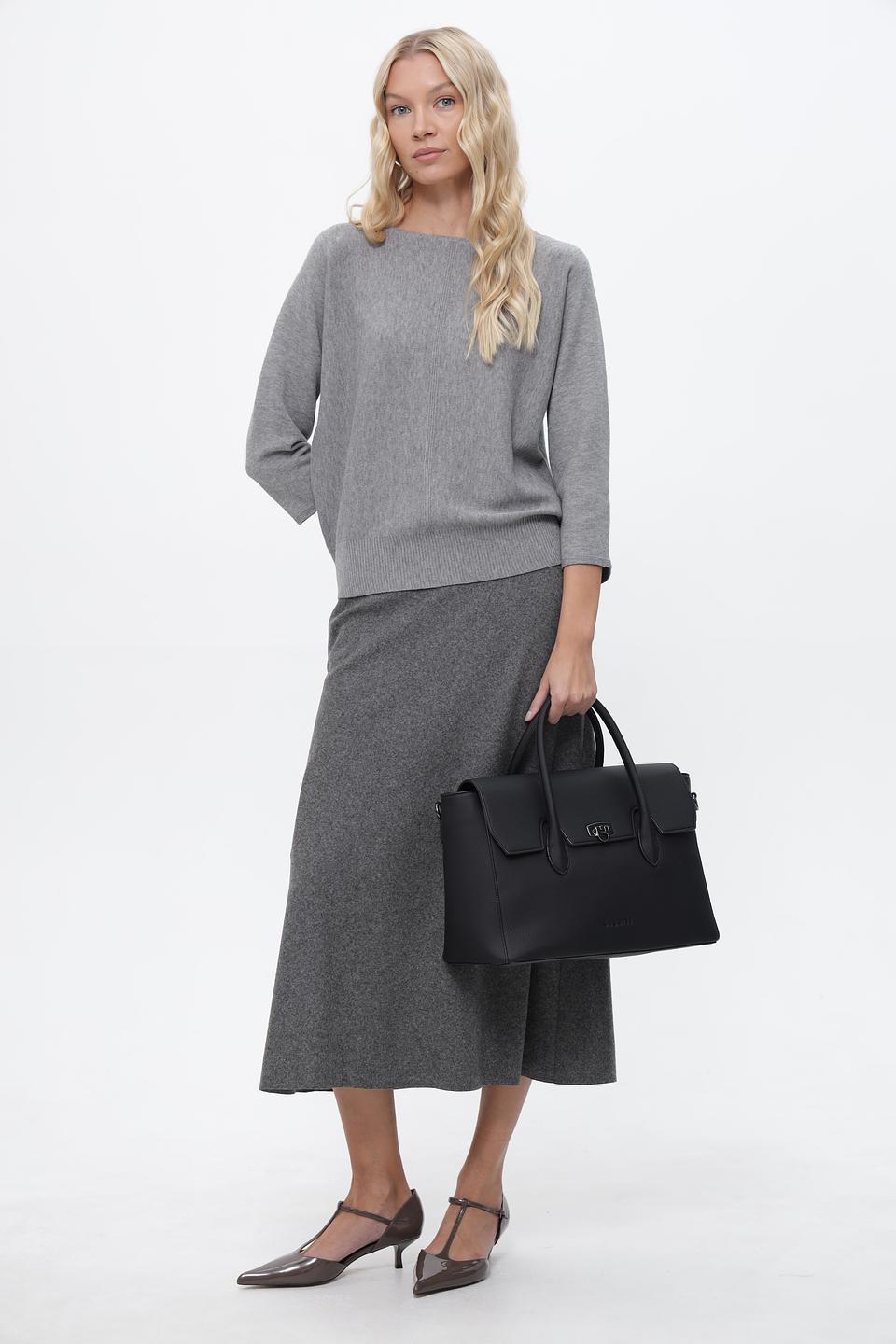 Юбка Luisa Cerano серая