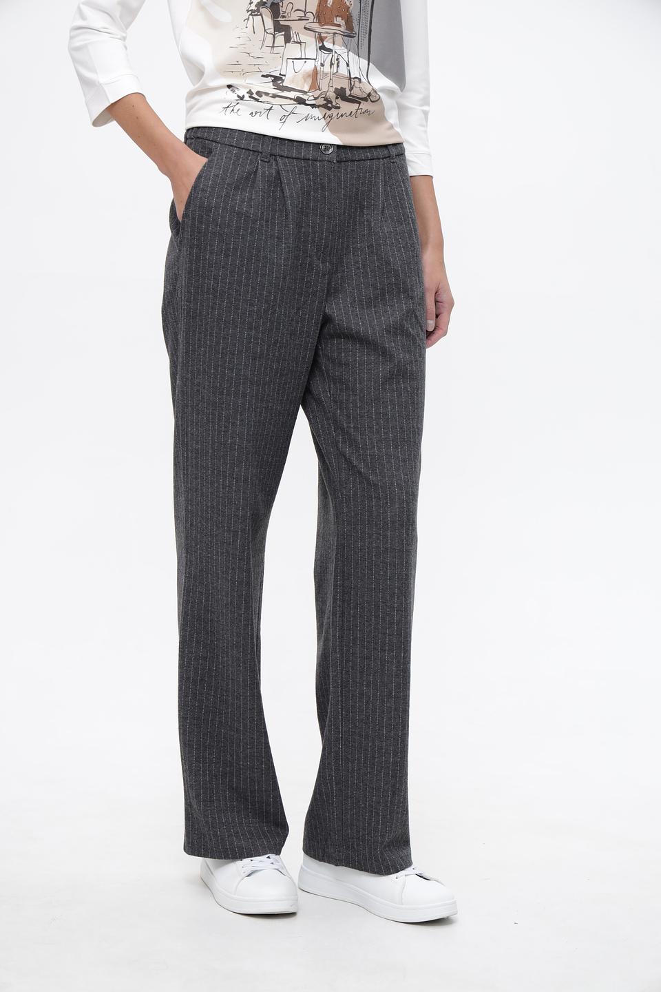 Брюки Barbara Lebek в полоску