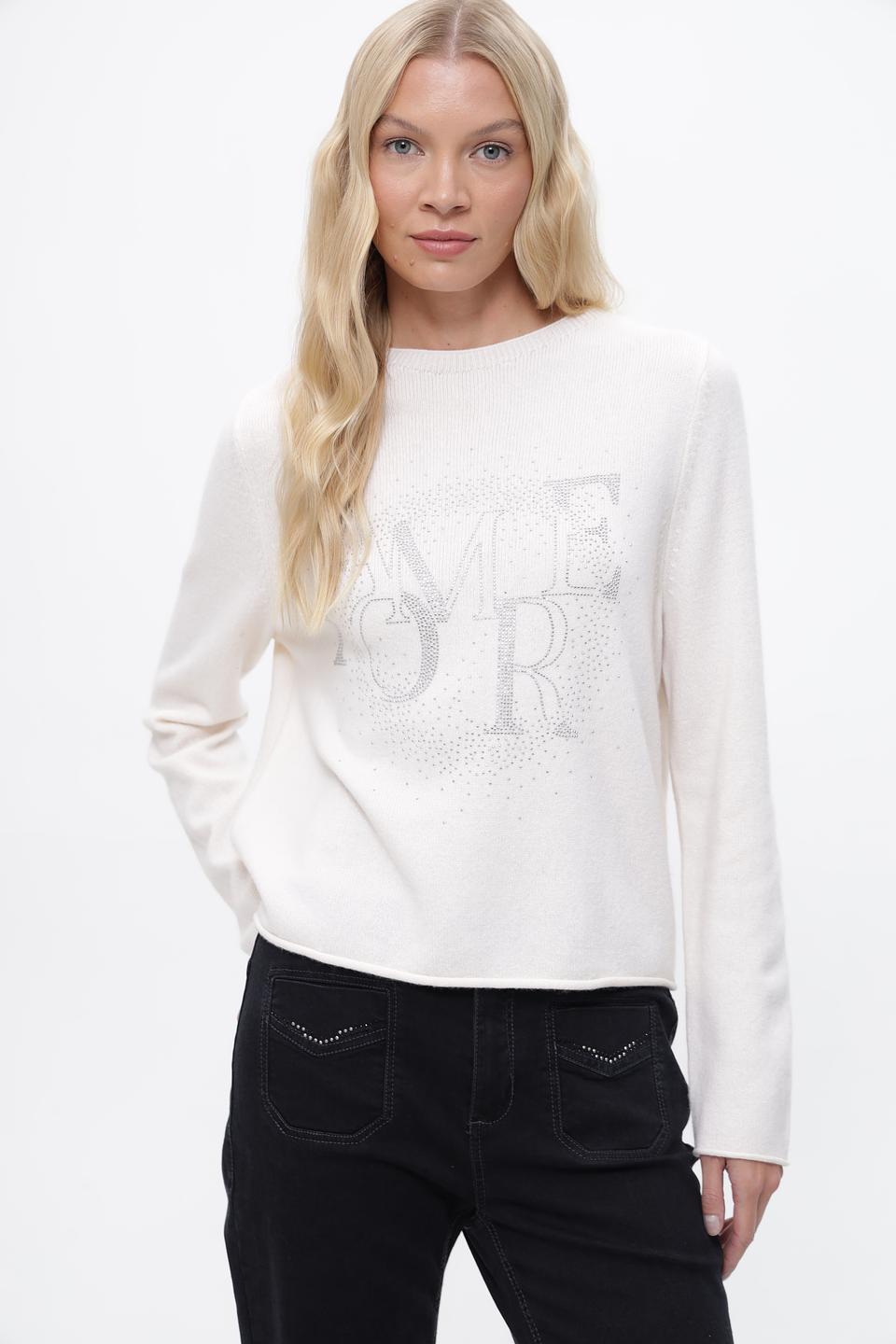 Пуловер Rabe collection с вышивкой