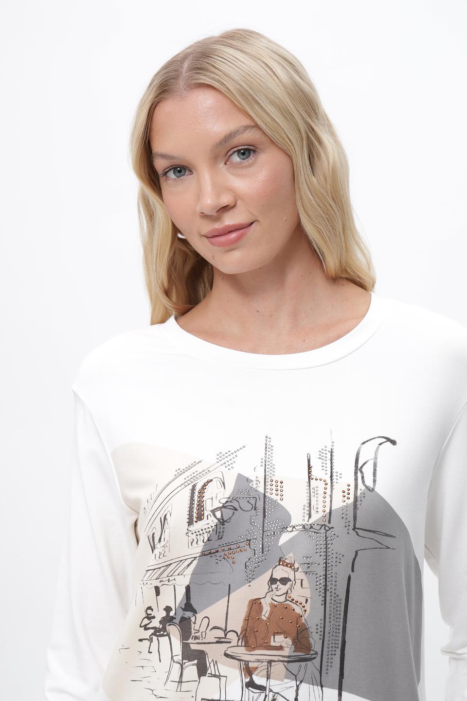 Лонгслив Rabe collection с принтом