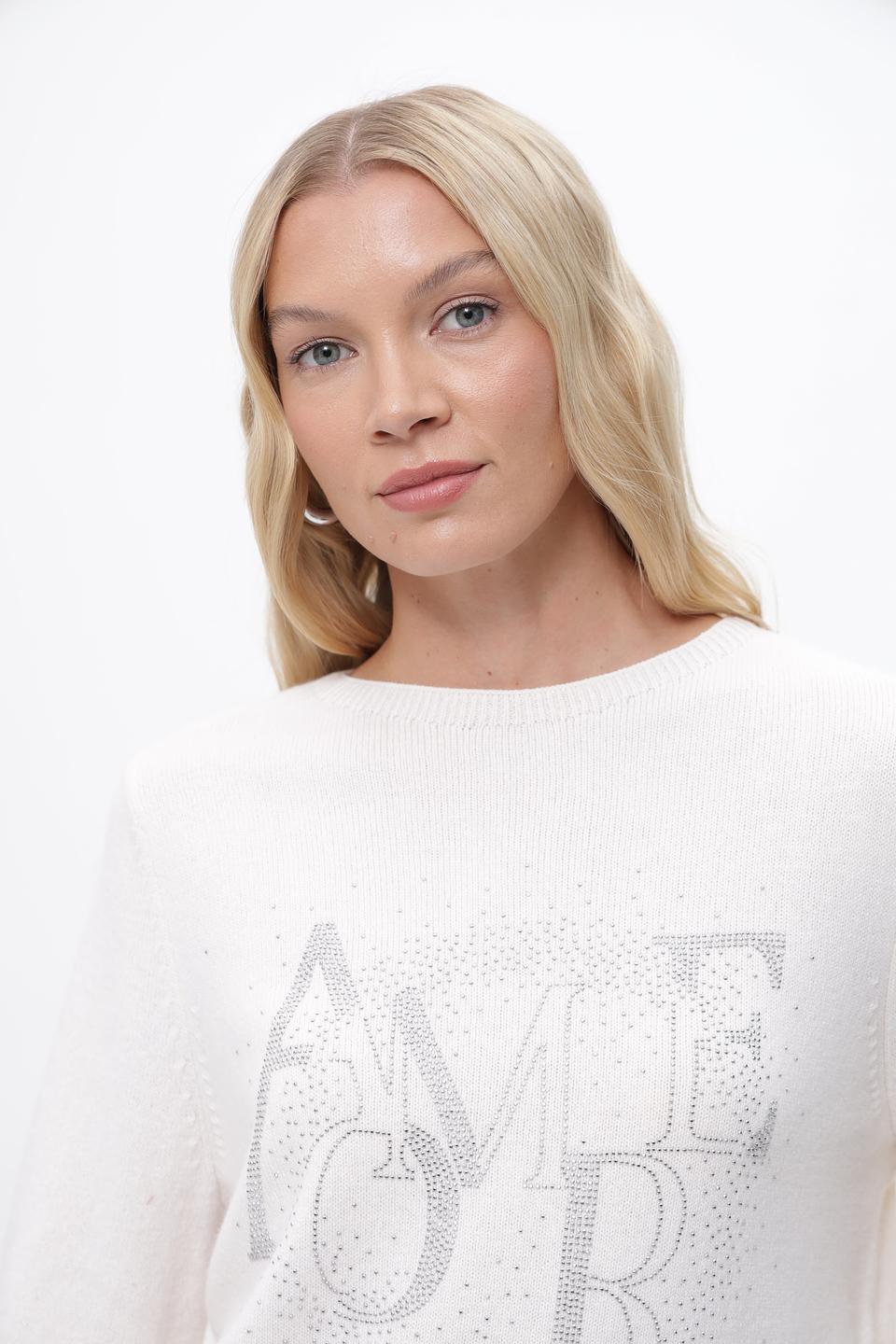 Пуловер Rabe collection с вышивкой