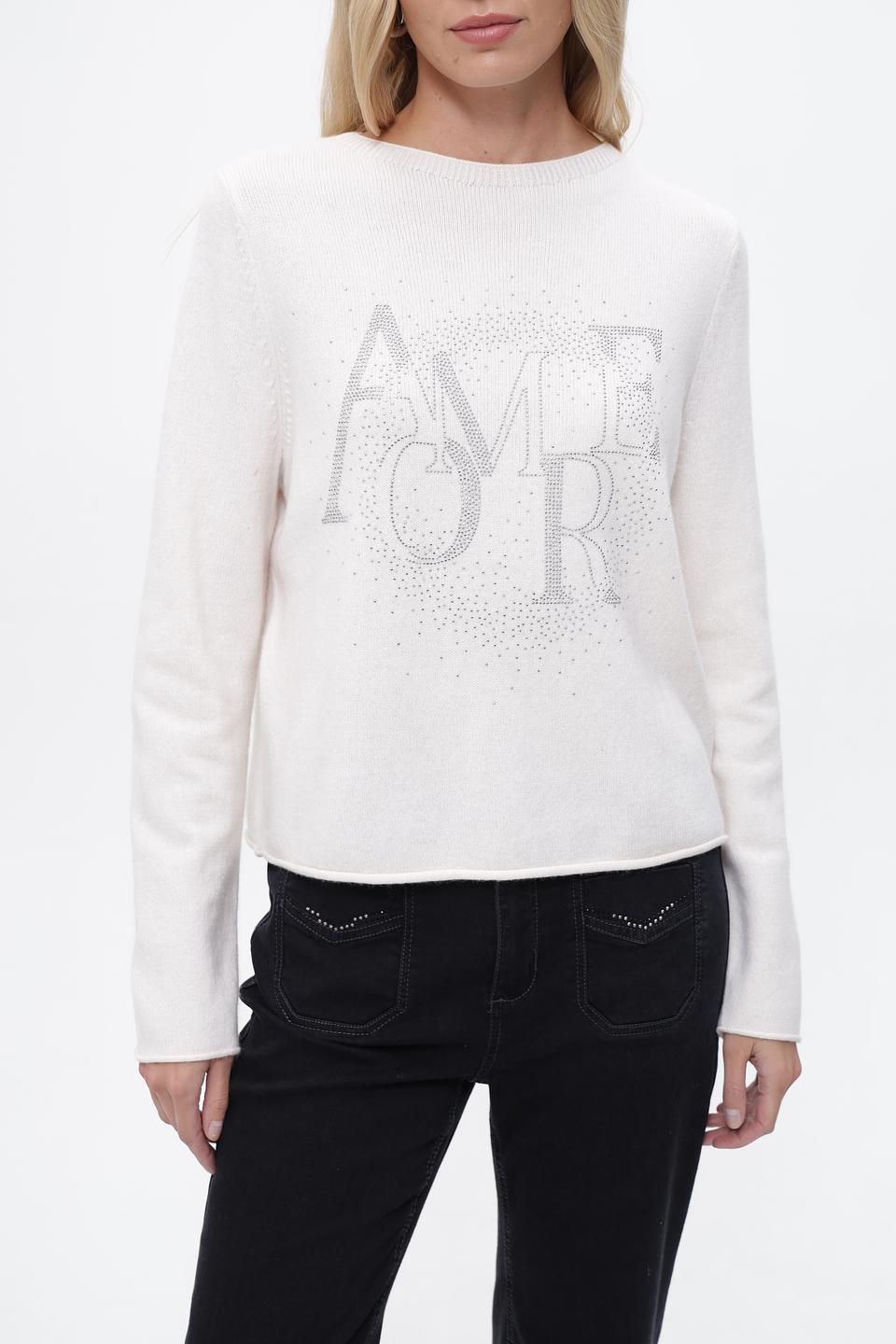 Пуловер Rabe collection с вышивкой