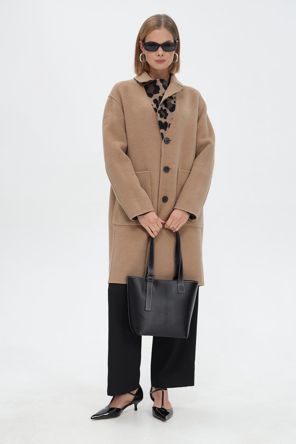 Пальто Marc Cain леопард