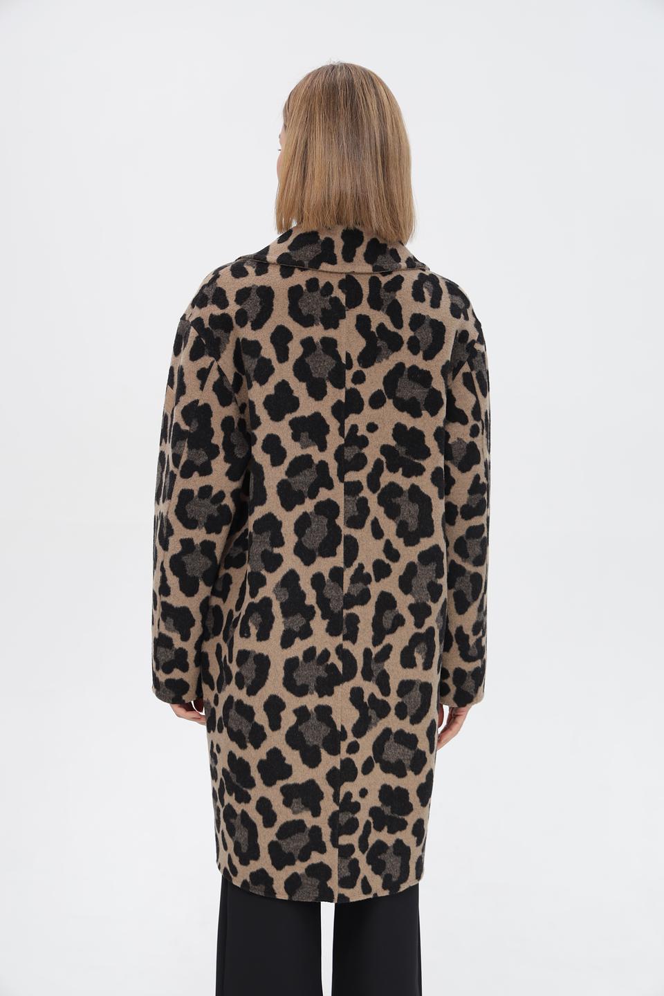 Пальто Marc Cain леопард