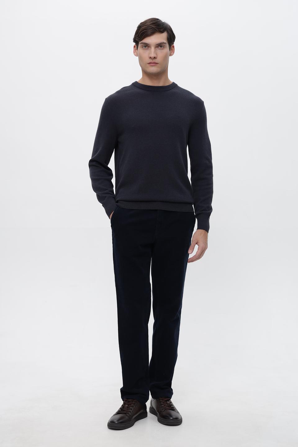 Брюки вельветовые Gardeur темно-синие