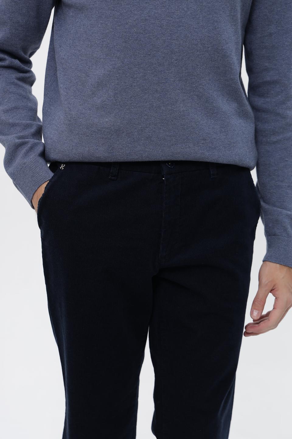 Брюки вельветовые Gardeur темно-синие