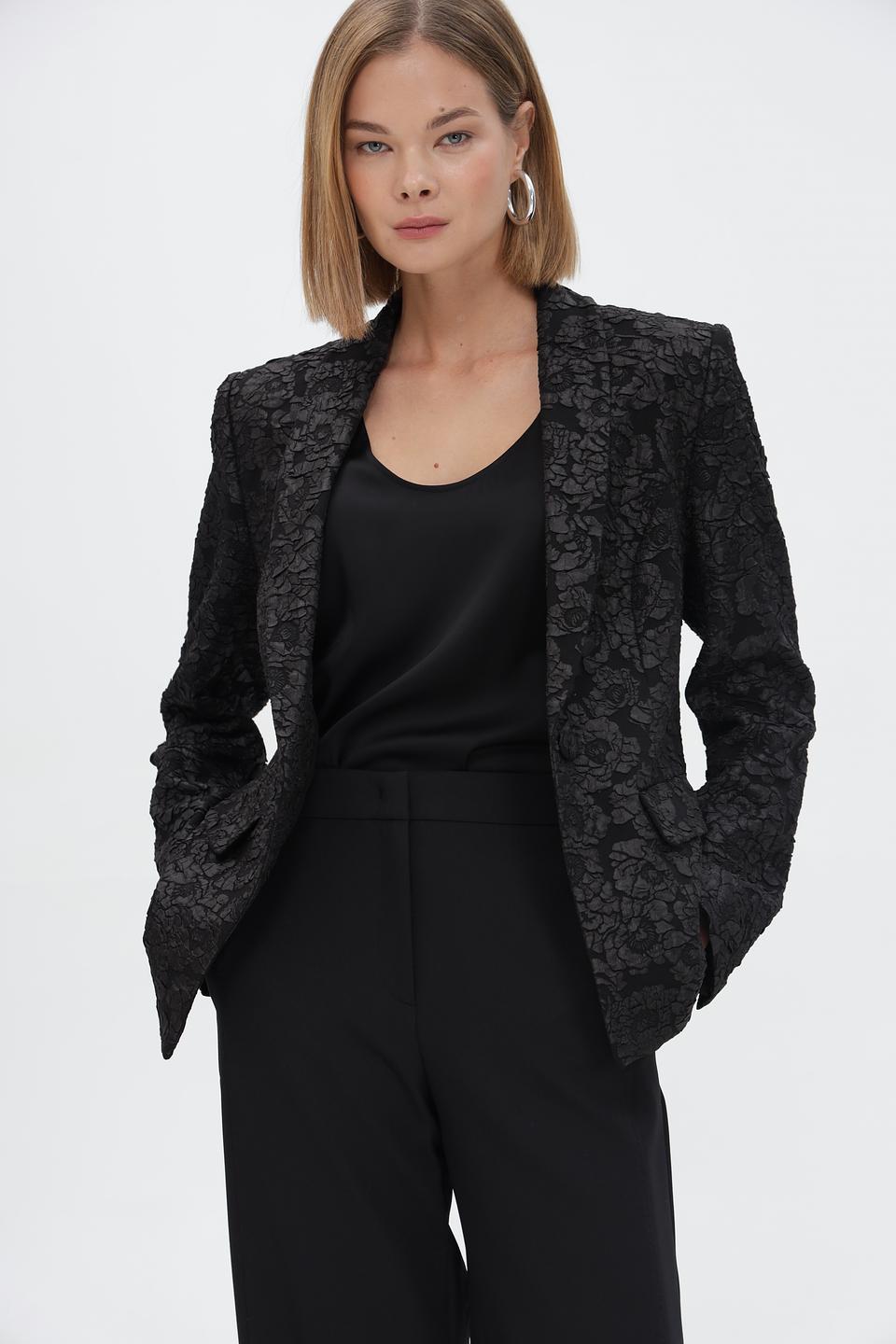 Жакет Marc Cain с цветочным принтом