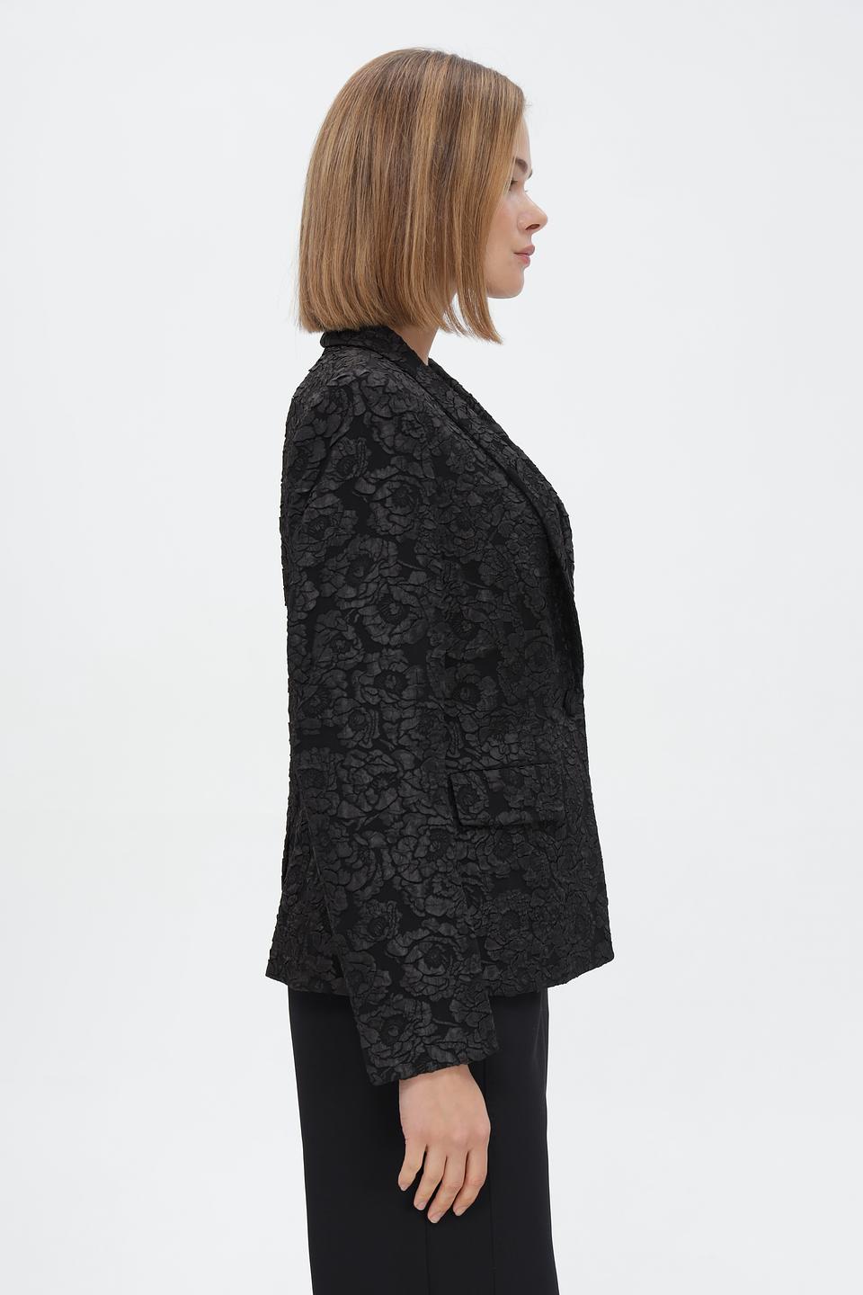 Жакет Marc Cain с цветочным принтом