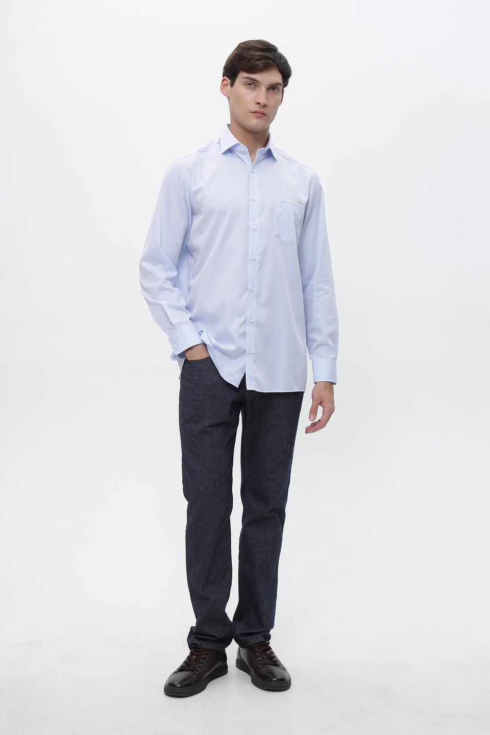 Брюки Gardeur классические тёмно-синие