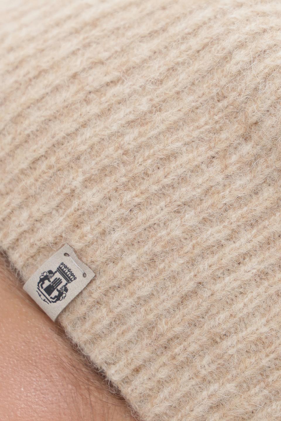 Шапка Roeckl вязаная бежевая