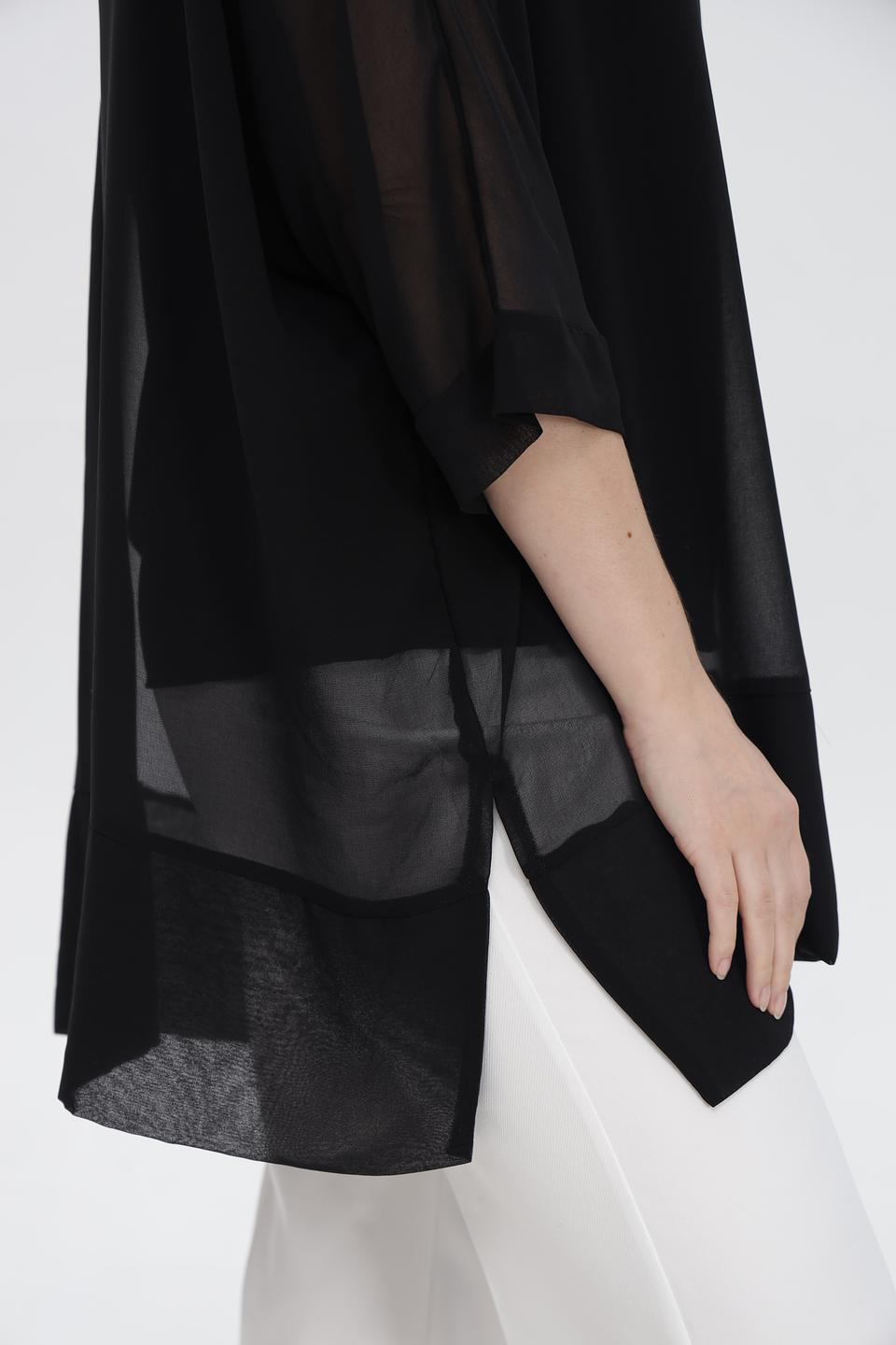 Блузка Doris Streich с воротником-шарфом