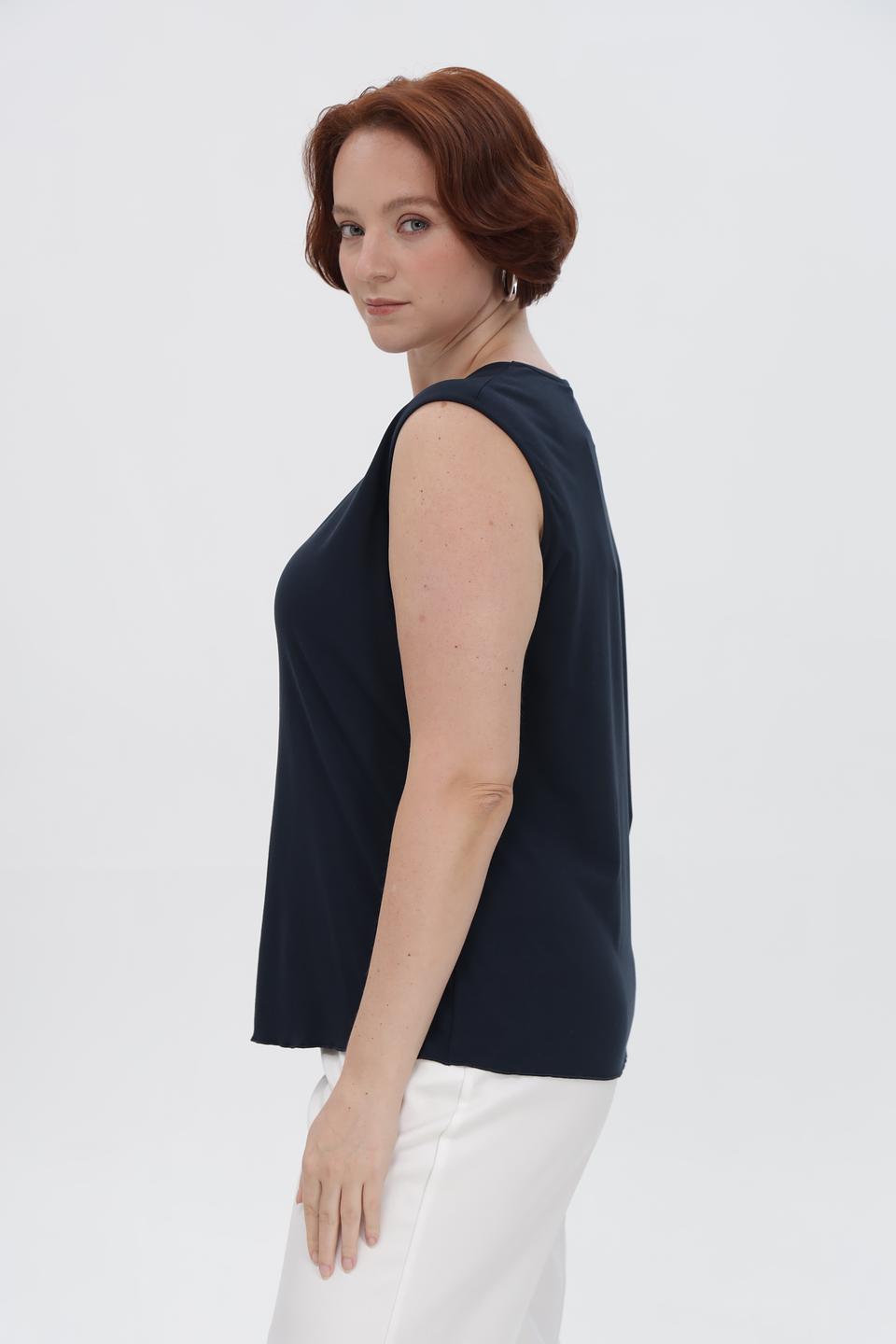 Топ Sommer mann темно-синий