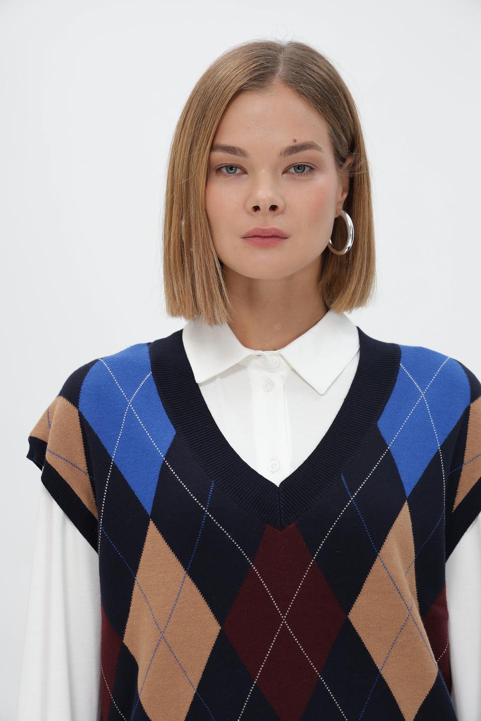 Жилет Steilmann с ромбами