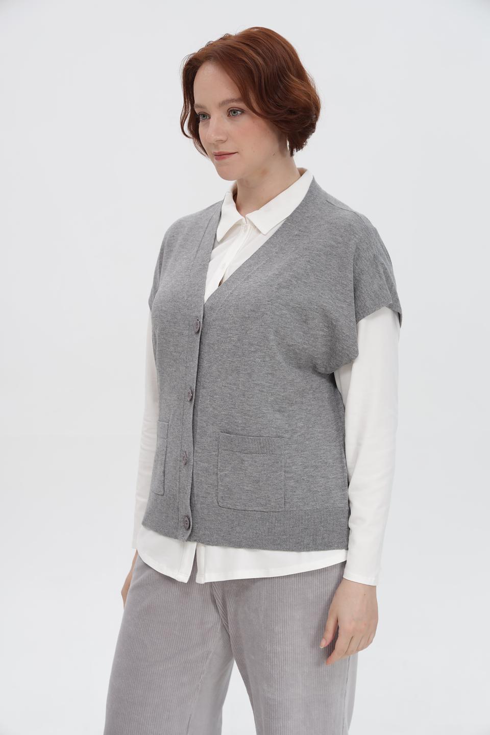 Жилет Rabe collection серый