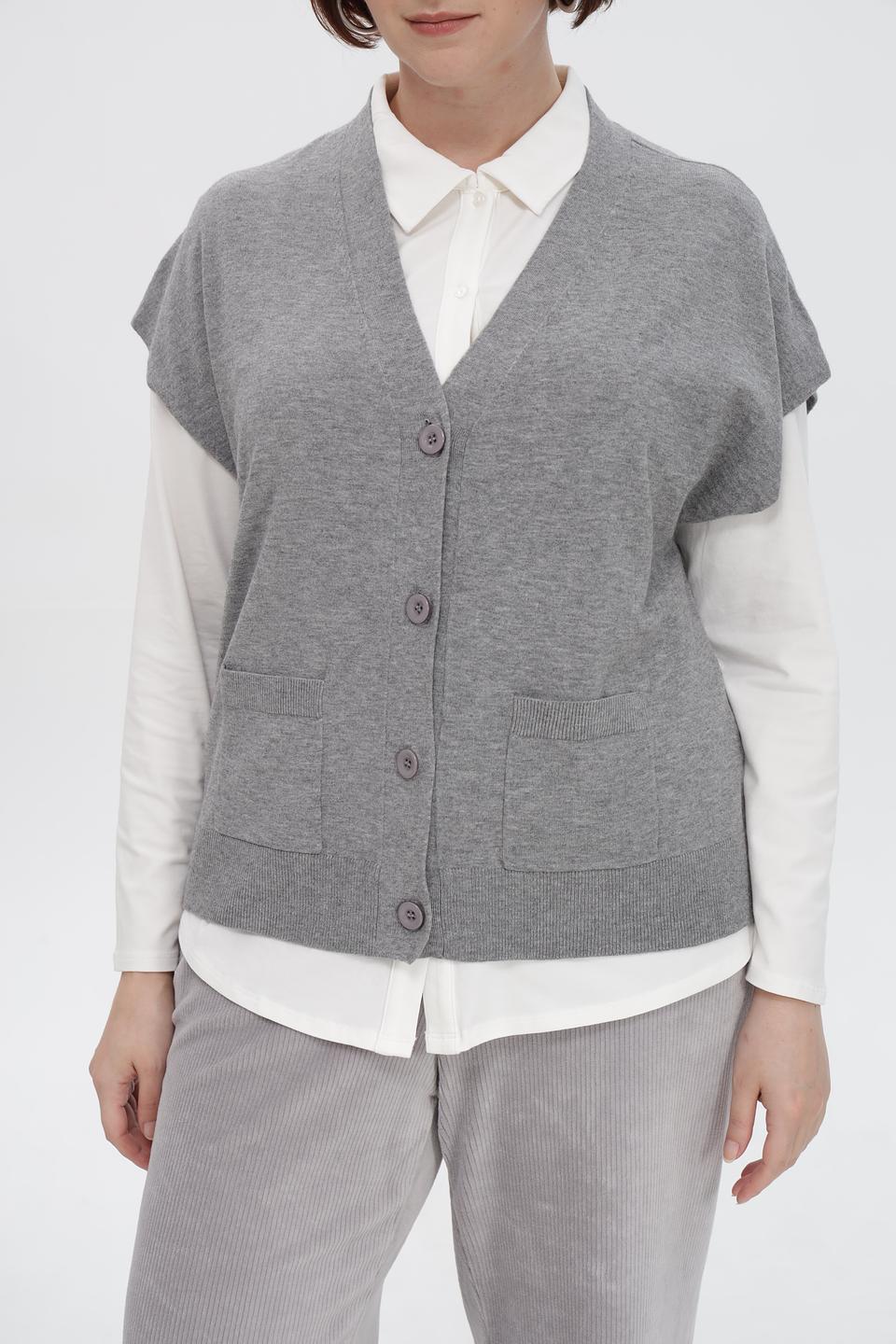 Жилет Rabe collection серый