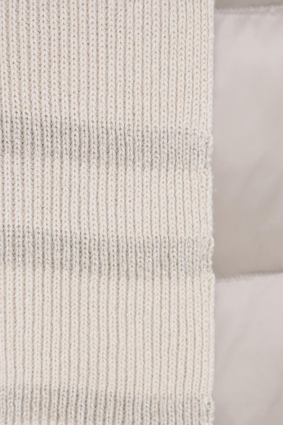 Шарф Marc Cain бежевый в полоску