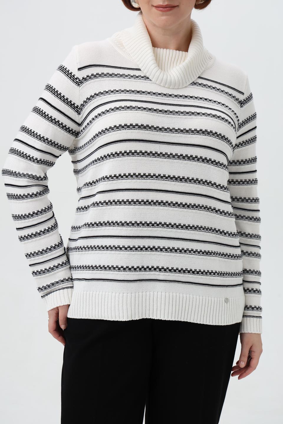 Пуловер Gollehaug в полоску
