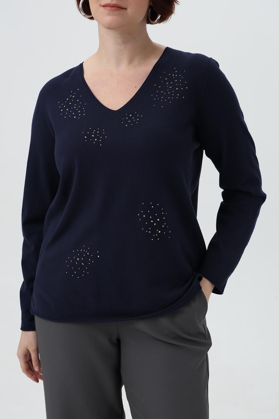 Пуловер Gollehaug с декором