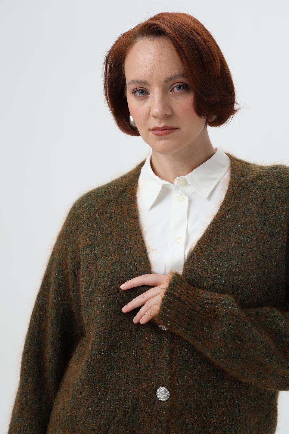 Кардиган Herzens Angelegenheit в клетку