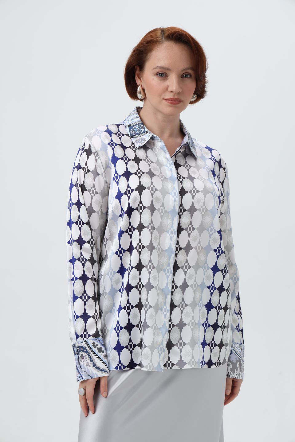 Блузка Herzens Angelegenheit с принтом