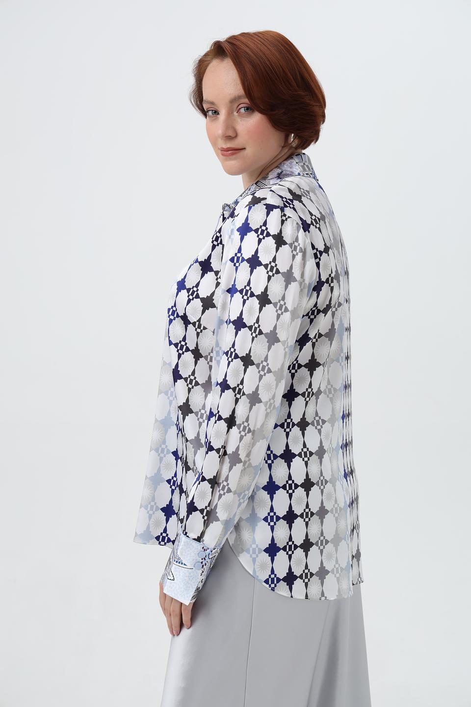 Блузка Herzens Angelegenheit с принтом