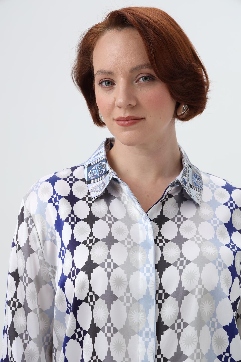 Блузка Herzens Angelegenheit с принтом