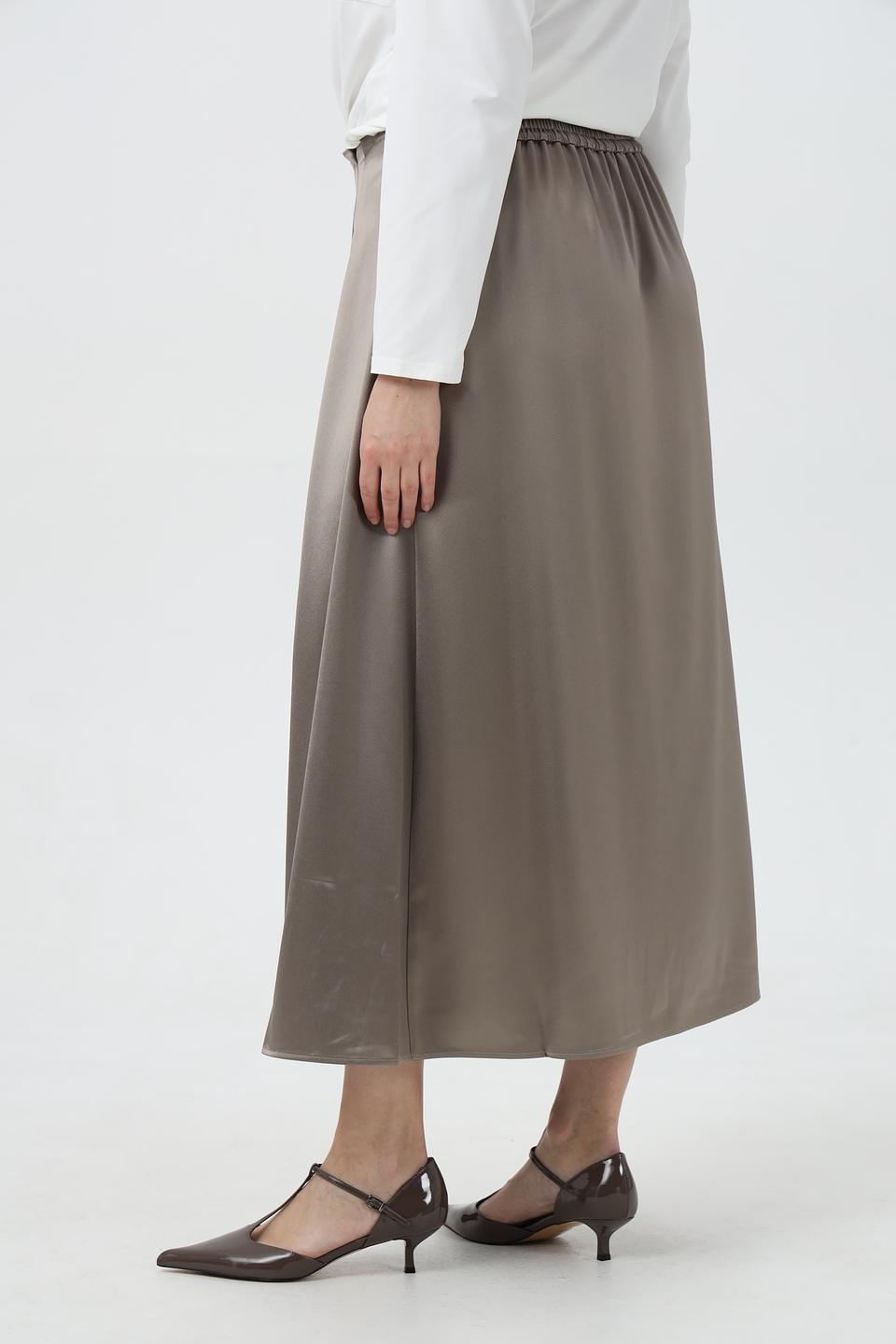 Юбка Herzens Angelegenheit плиссированная серая