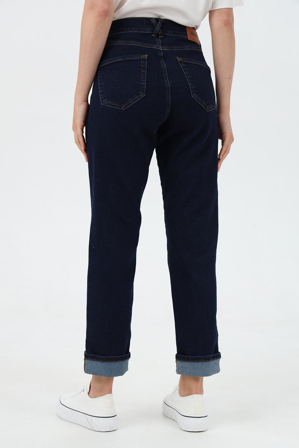 Джинсы Angels укороченные тёмно-синие