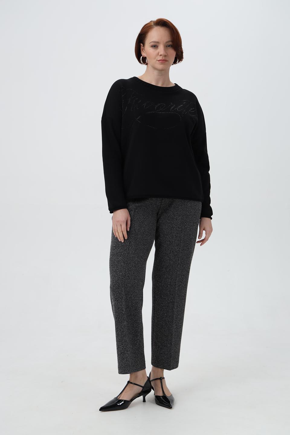 Брюки Cinque с текстурой «шеврон»