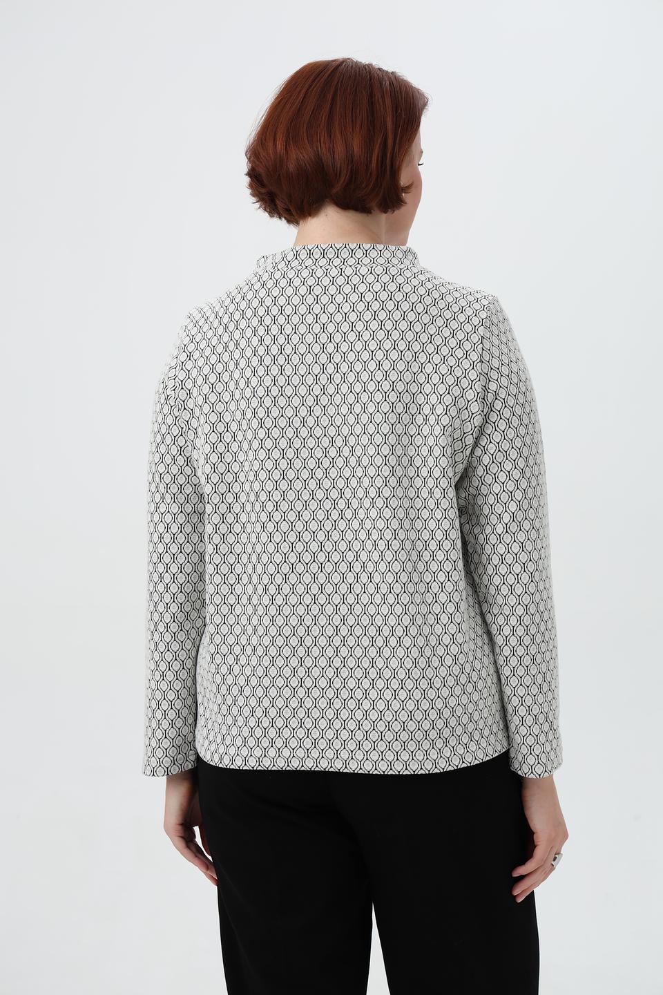 Блуза Olsen с геометрическим принтом