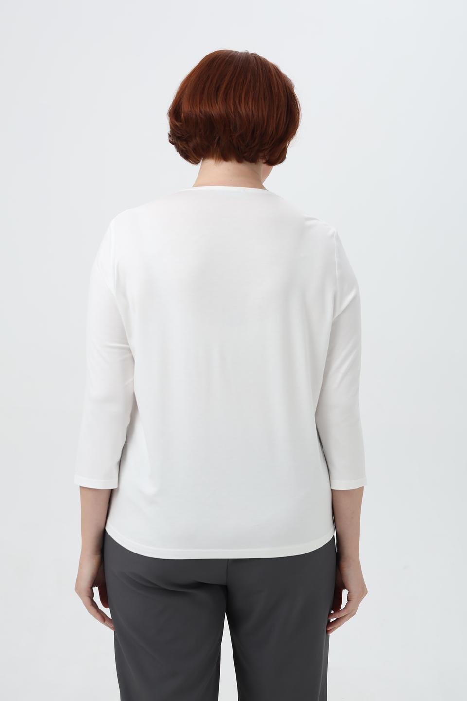 Блузка Frank Walder с V-образным вырезом