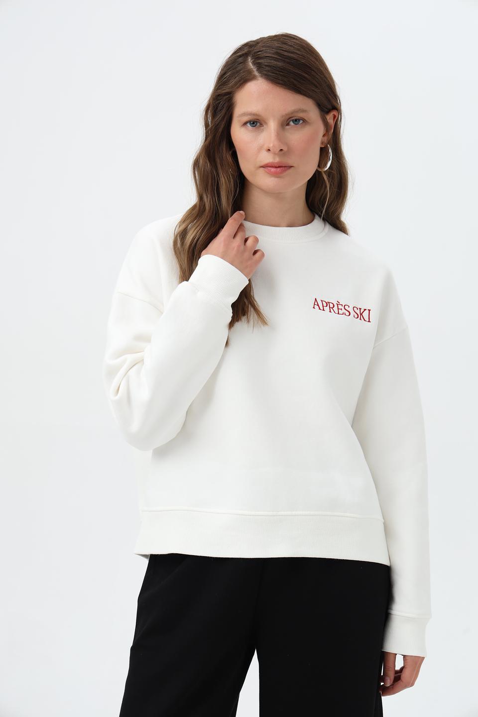 Свитшот Rich and Royal с принтом