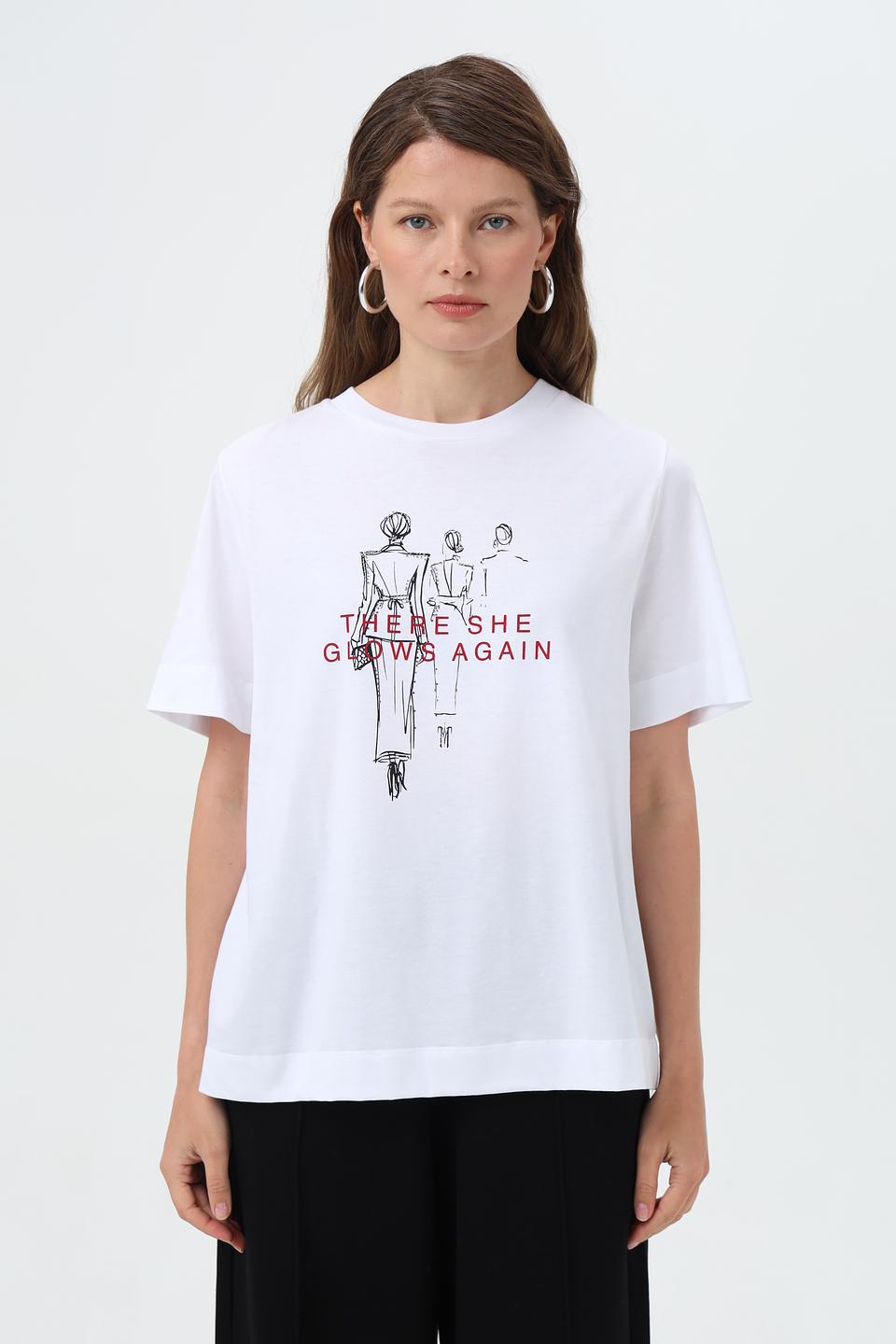 Футболка Rich and Royal с принтом