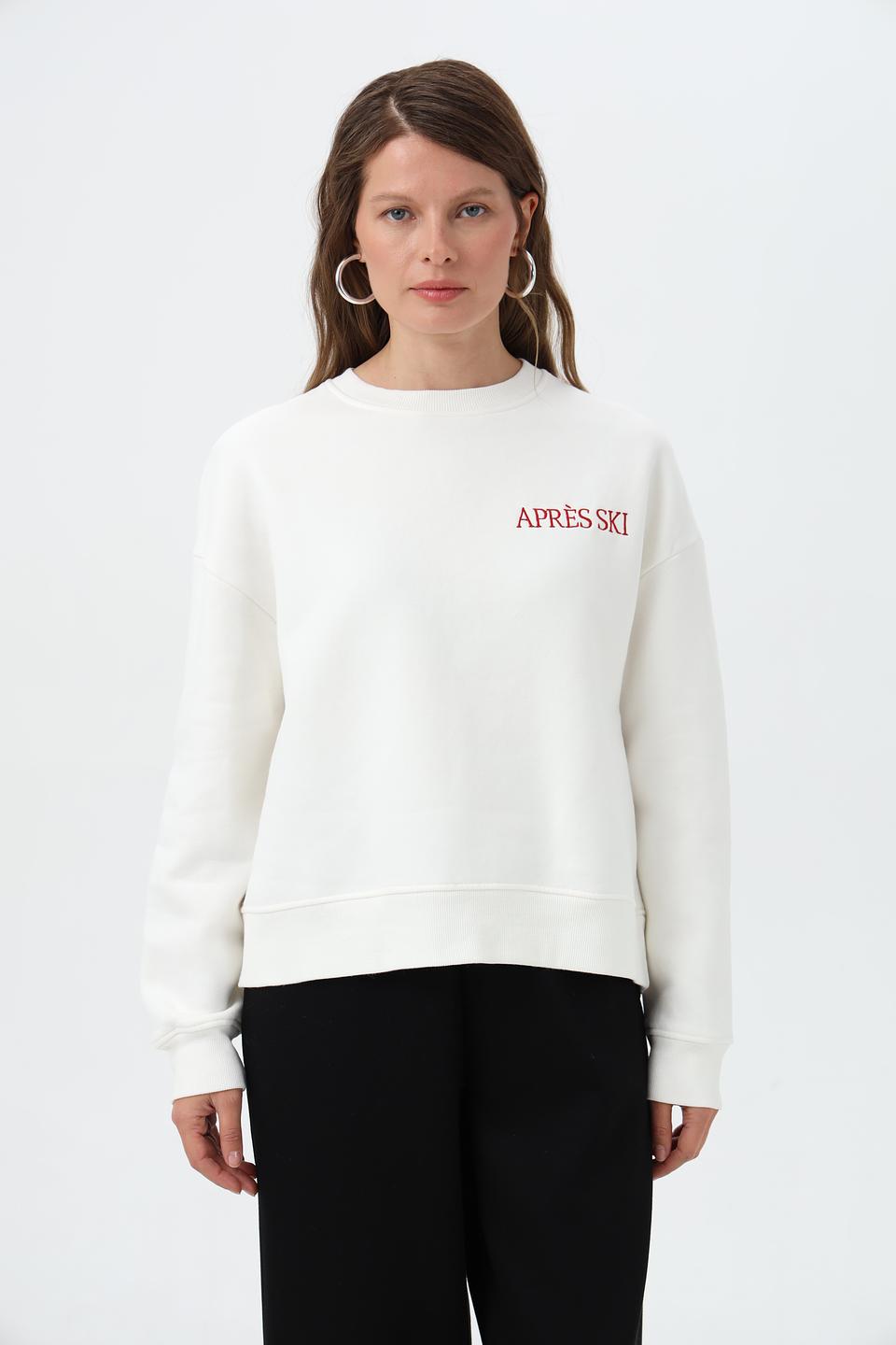 Свитшот Rich and Royal с принтом