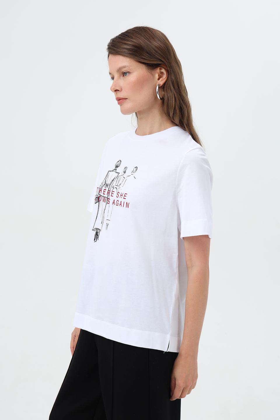 Футболка Rich and Royal с принтом