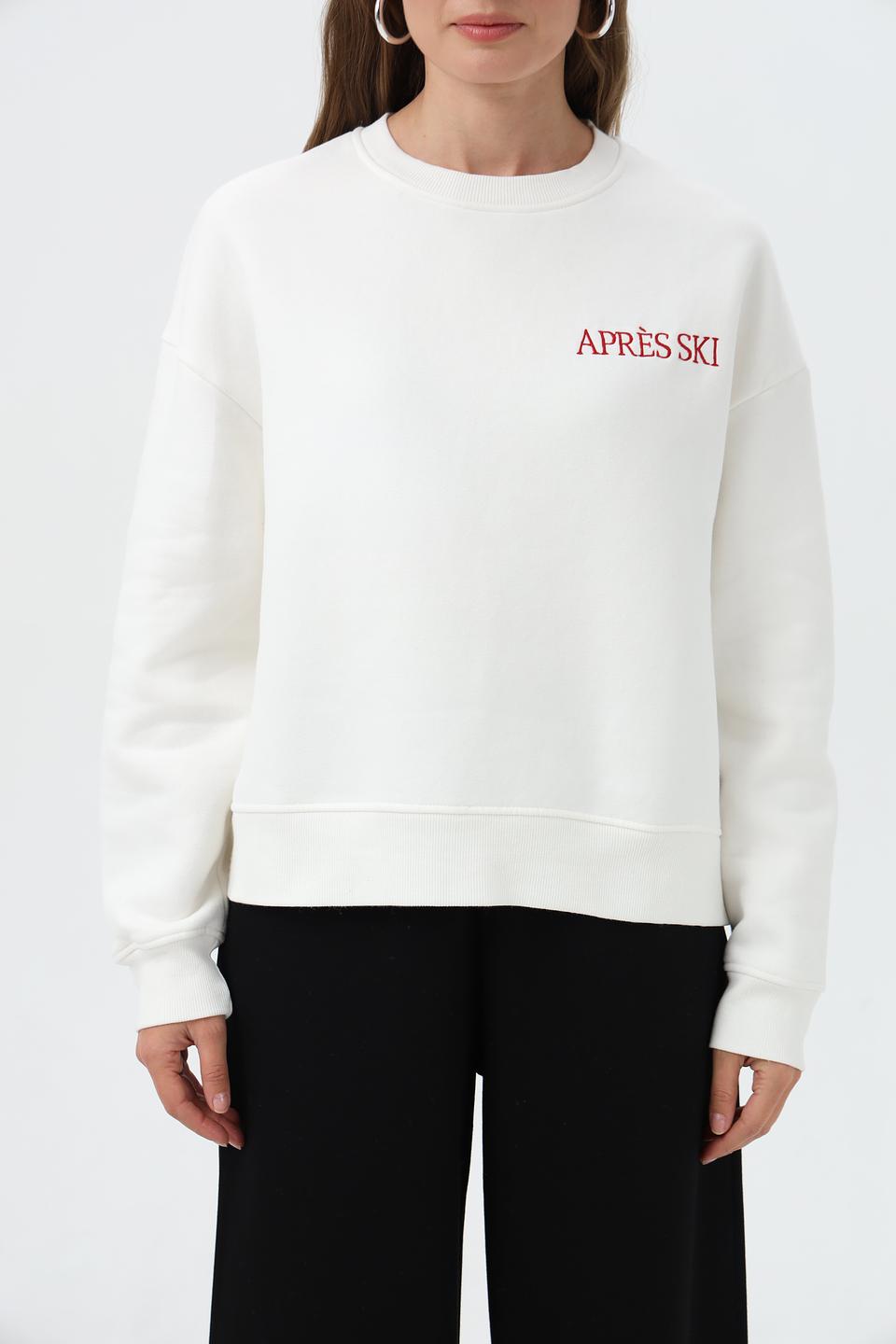 Свитшот Rich and Royal с принтом