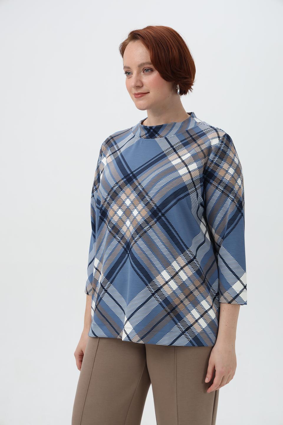 Блуза Via Appia в клетку