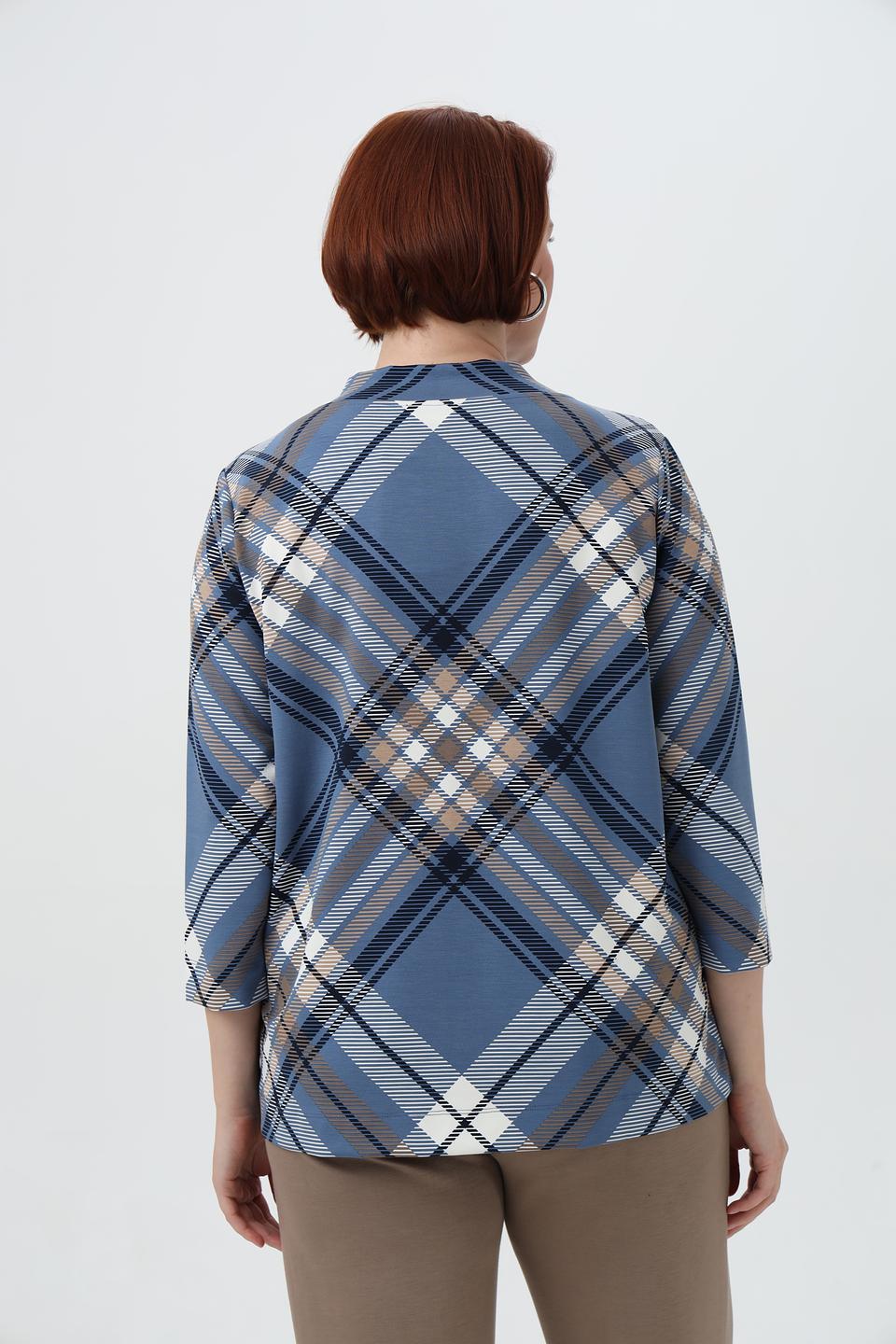 Блуза Via Appia в клетку