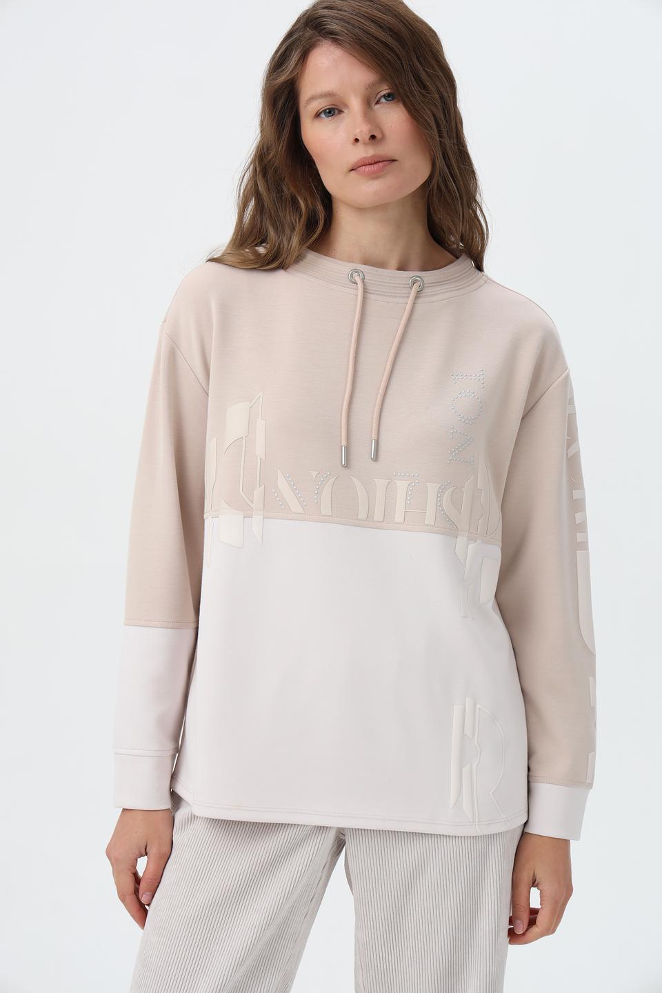 Пуловер Barbara Lebek с логотипом