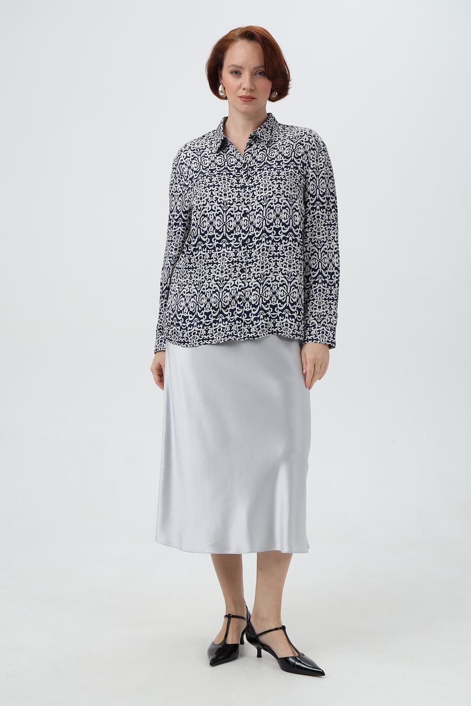 Блузка Lebek с орнаментом