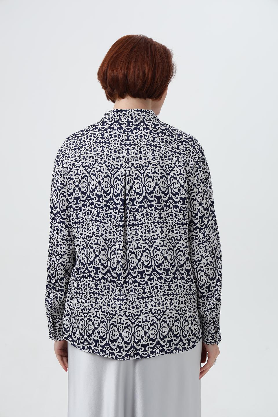 Блузка Lebek с орнаментом