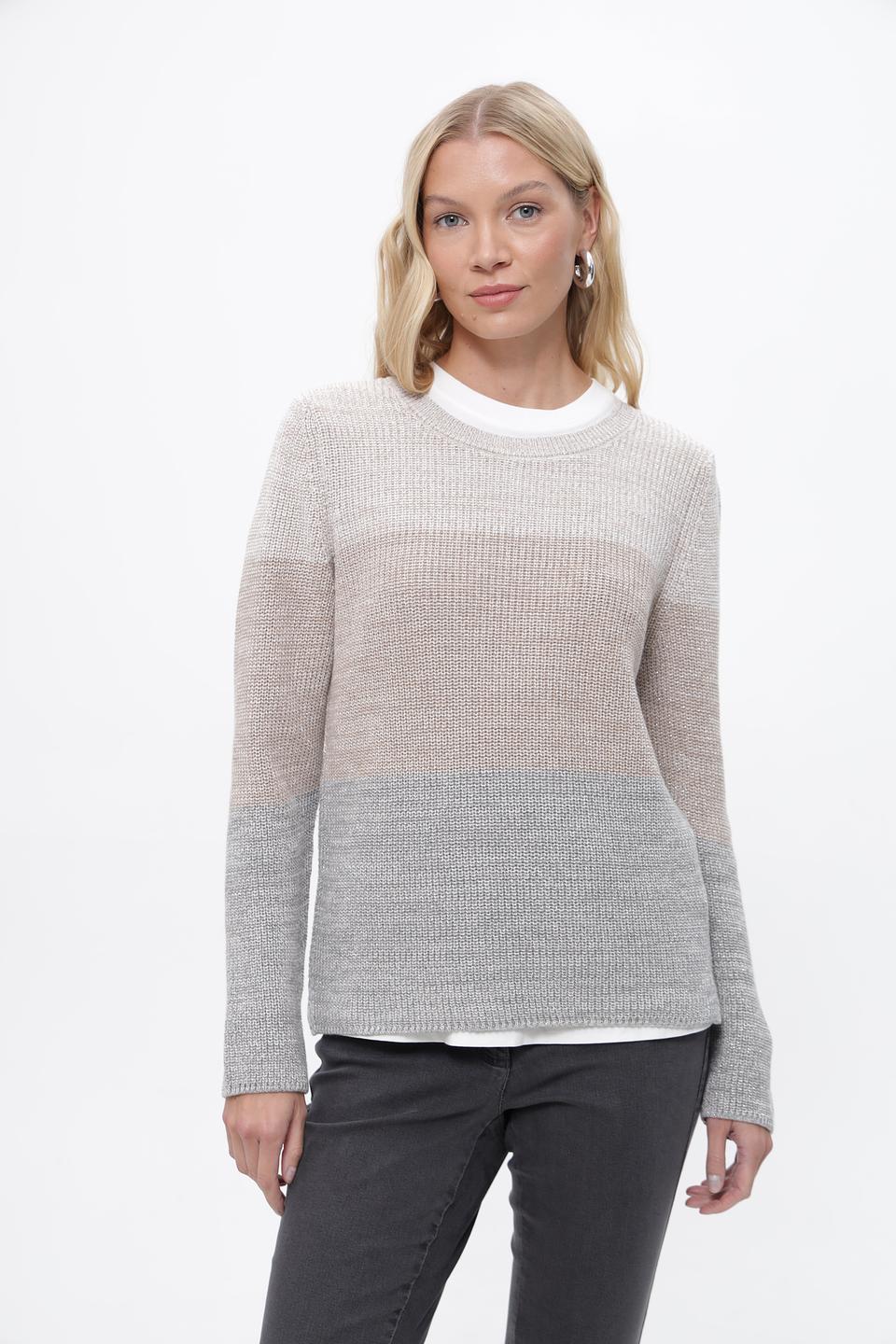 Пуловер Rabe collection серый