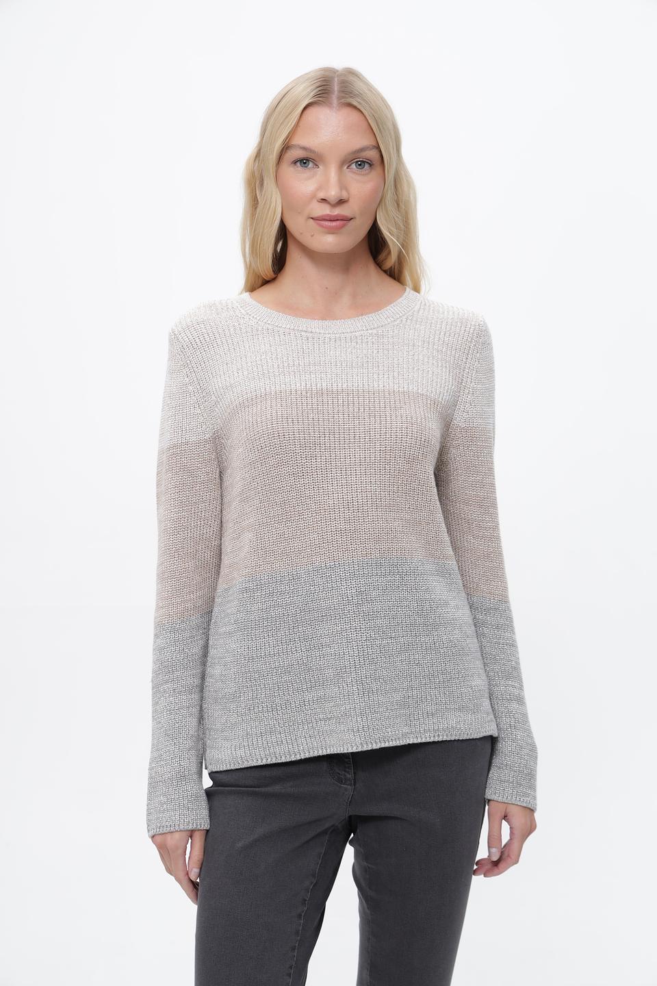 Пуловер Rabe collection серый