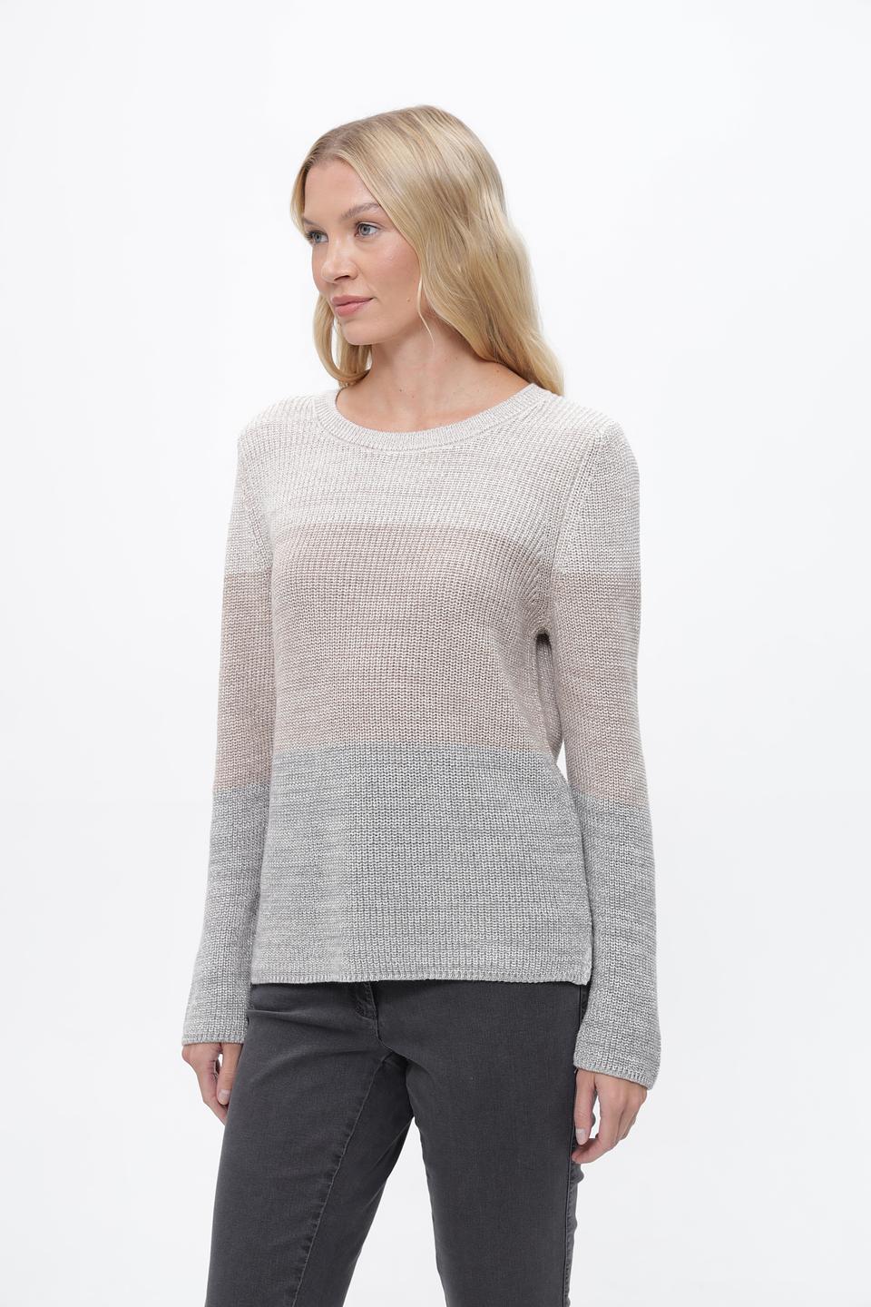 Пуловер Rabe collection серый